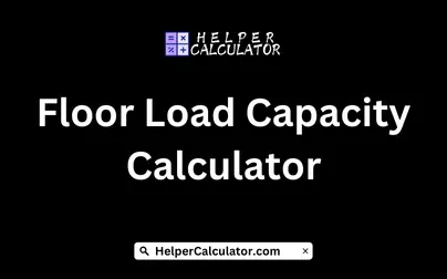 Floor Load Capacity Calculator