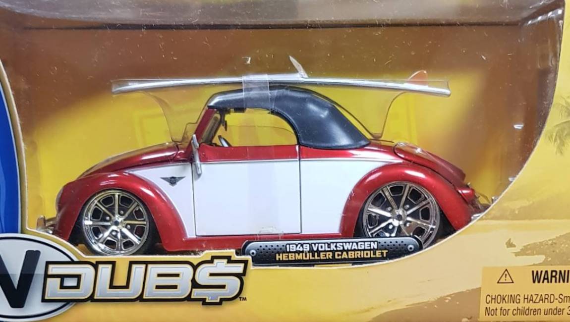 NOREV 1/43 Volkswagen VW Hebmüller Cabriolet 1949 - Noire Et Rouge - Collection