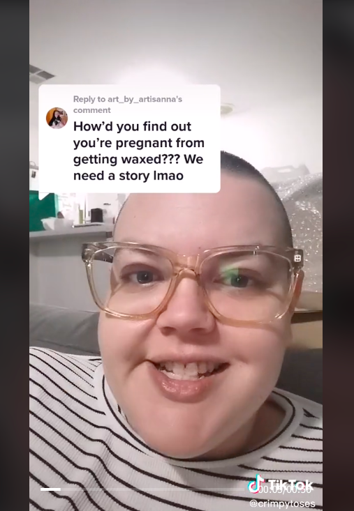 Joven descubre que está embarazada tras acudir a que le depilen el bikini