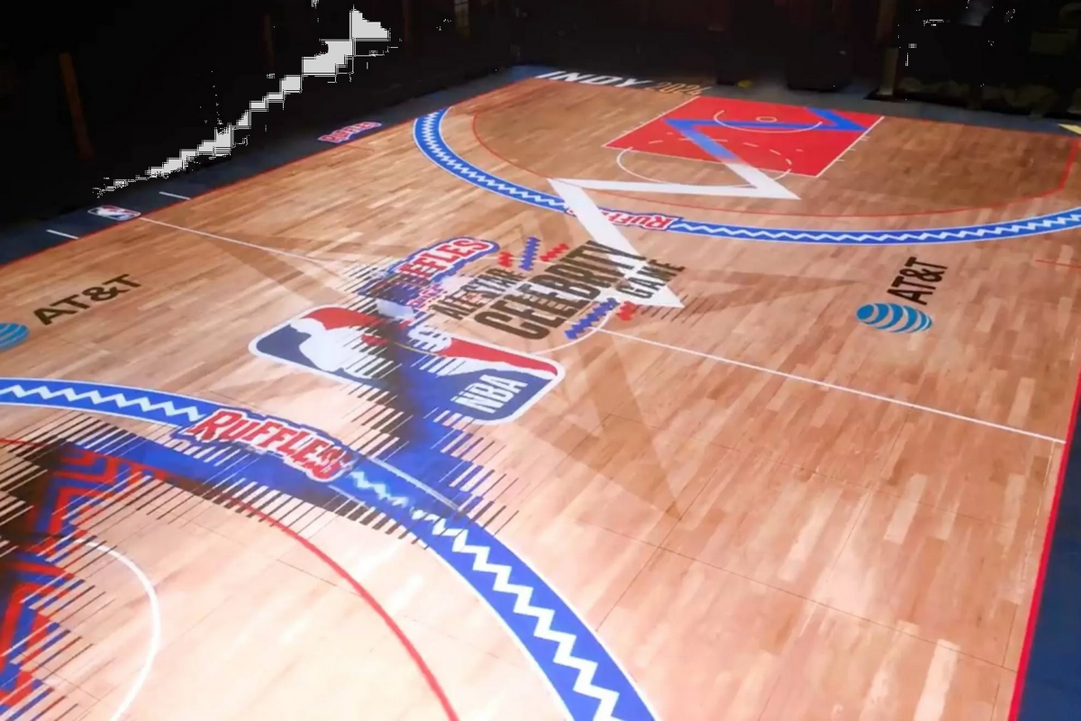 NBA deslumbra con cancha LED de cristal para el Juego de Estrellas: ¡un espectáculo futurista!