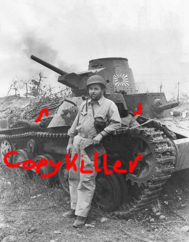 Imperial Japanese Navy (IJN) tank Ha-Go on Saipa