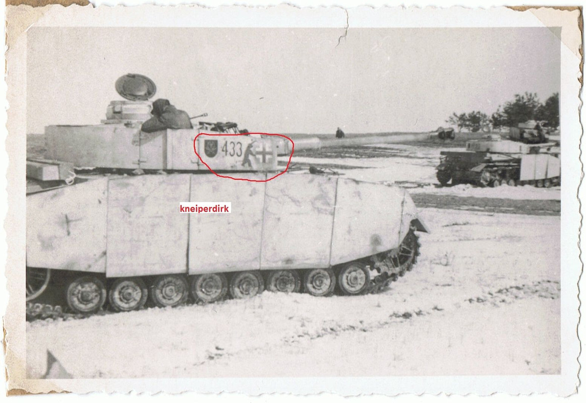 Panzer 4Langrohr,Elite Divisionskennung Turmnumm