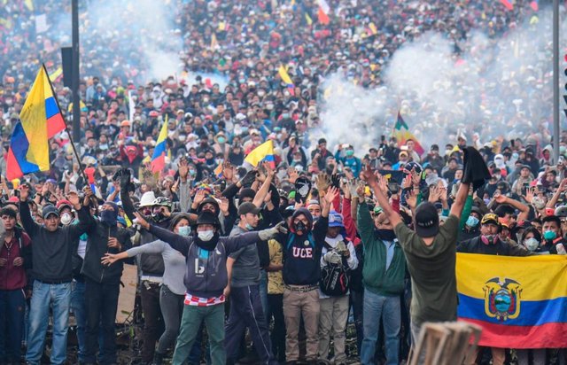 Protestas en Ecuador Protestas en Ecuador