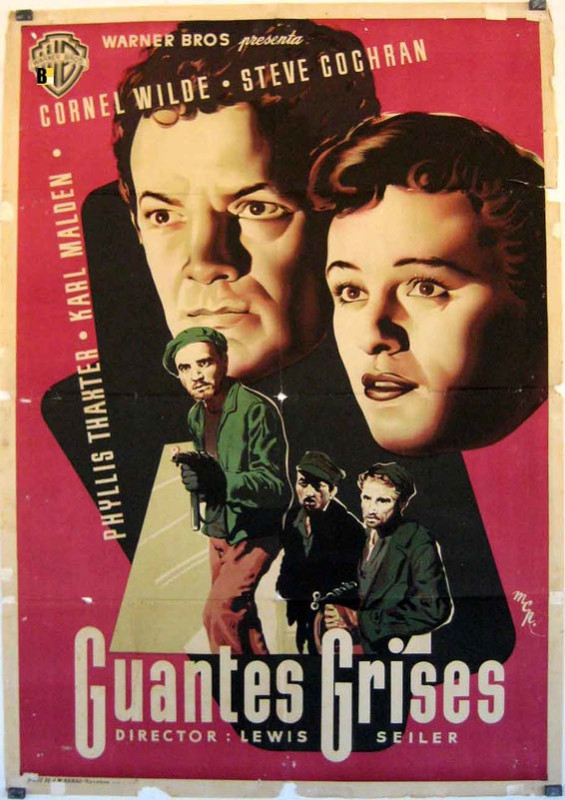 Cartel de Guantes grises Cartel de Guantes grises