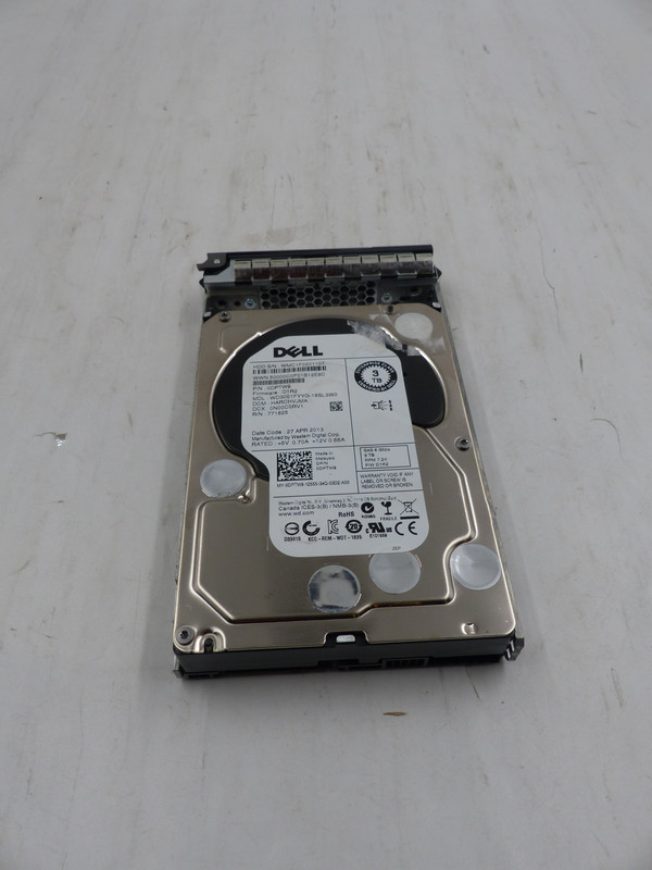 DELL WD3001FYYG-18SL3W0 0DPTW9 3TB 7.2K RPM SAS 6 GBPS HARD DRIVE HDD W/TRAY/CADDY