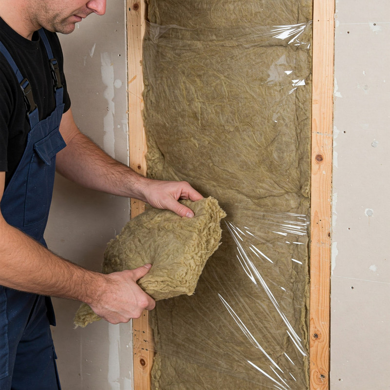 Drywall installation 2
