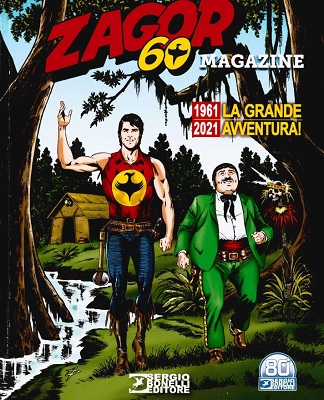 Collana Almanacchi 172 - Zagor Magazine 1961-2021 La Grande Avventura (SBE Novembre 2021)
