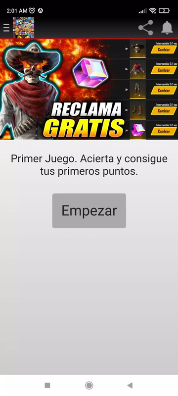 códigos de Free Fire para canjear APK for Android Download