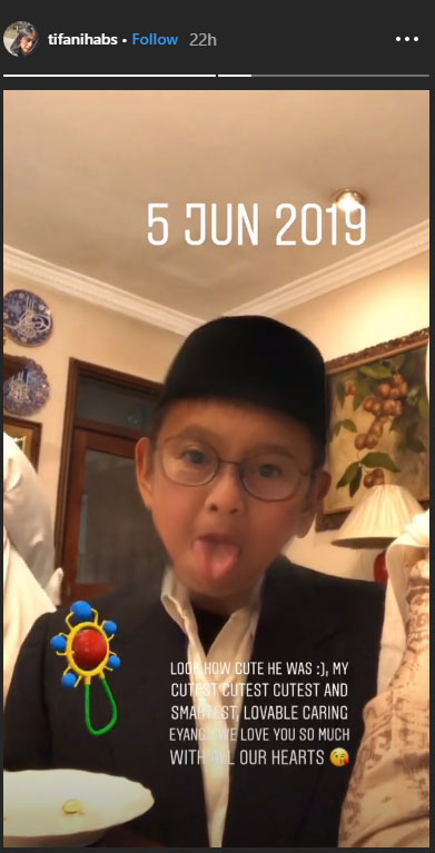 Postingan Tifani Habibie