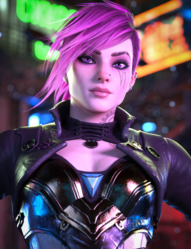 Violet for Genesis 8 Female