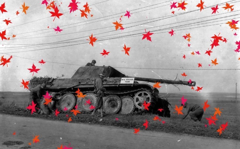 Panther Ausf. G (Sd.Kfz. 171) Nr. 322 & GIs of t