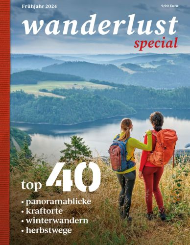 Cover: Wanderlust Special Magazin Frühjahr 2024