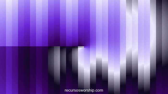 loop vj píxeles azul violeta espiral