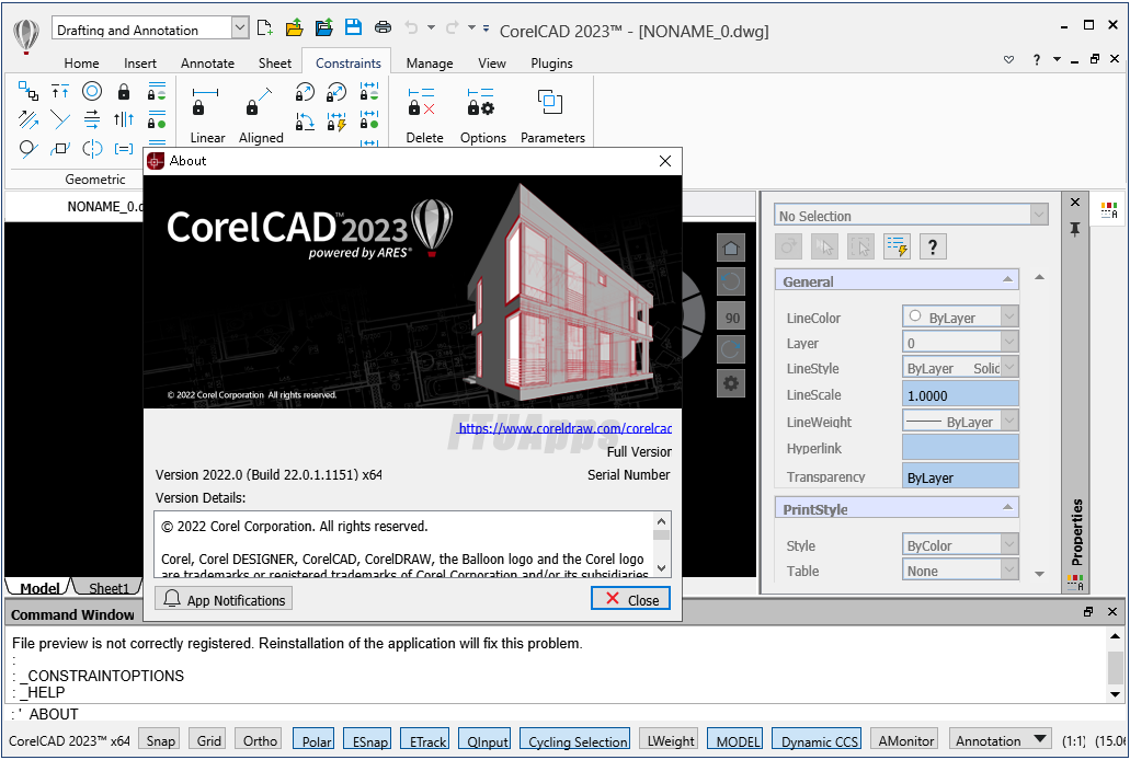 Corel CAD 2023 v2022 0 Build 22 0 1 1151