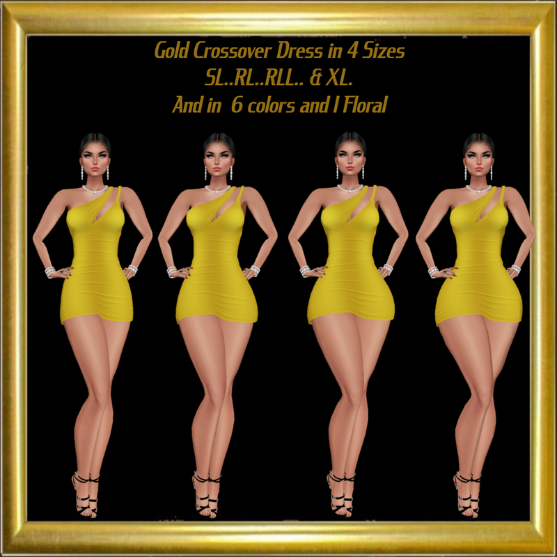 319-Crossover-Dress-Gold-Product-Pic