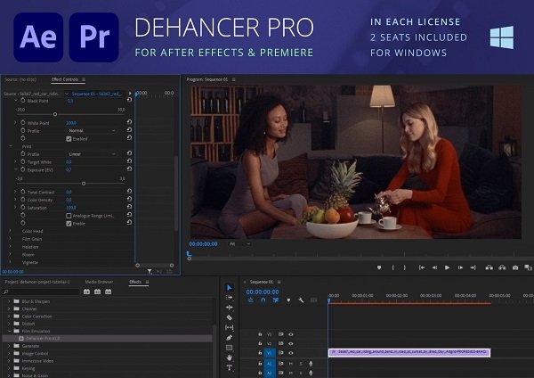 Dehancer Film v1.0.0 for Adobe After Effects & Premiere