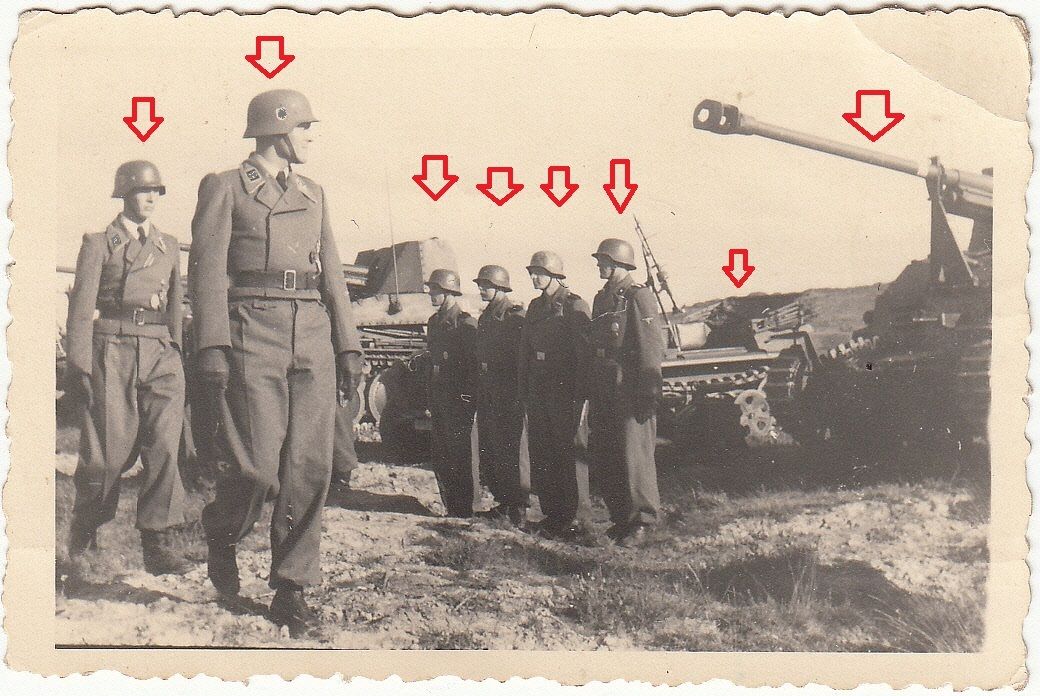 Soldaten Uniform Elite XX Panzer Panzerjäger Mar