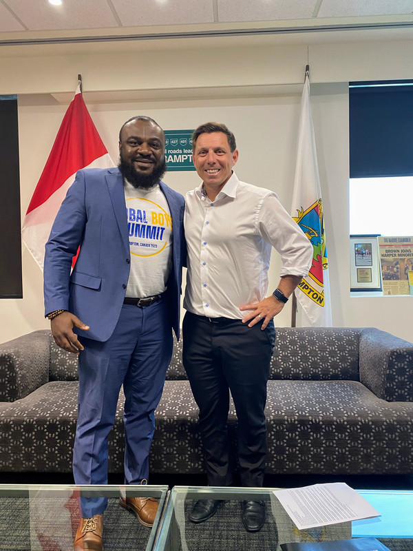 Global Boys Summit leaders in Brampton, Ontario