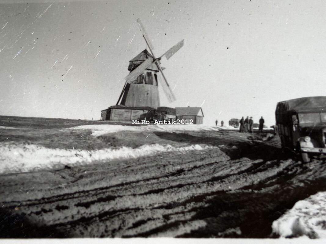 Foto, Wk2, Windmühle bei Chatsk in Russland 1942