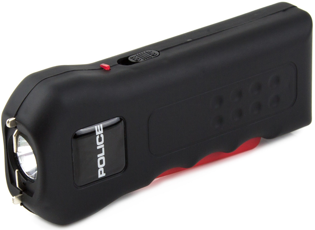 POLICE Stun Gun 512 650 BV LED Flashlight Rechargeable Black eBay