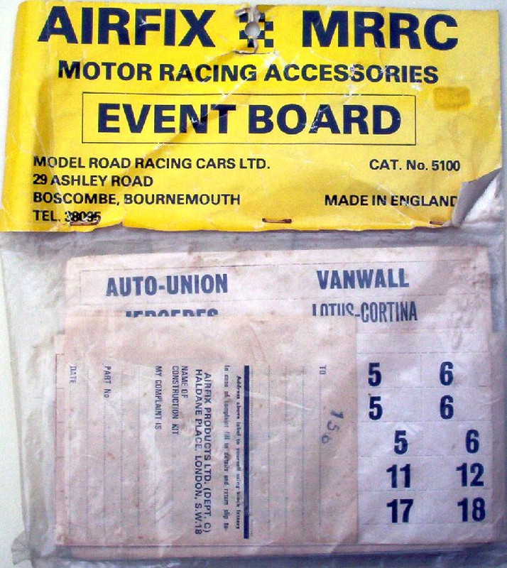 Airfix MRRC 32 Event Board