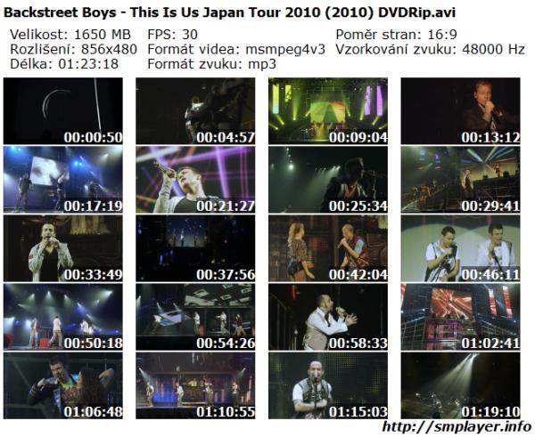 Backstreet Boys - This Is Us Japan Tour 2010 (2010)