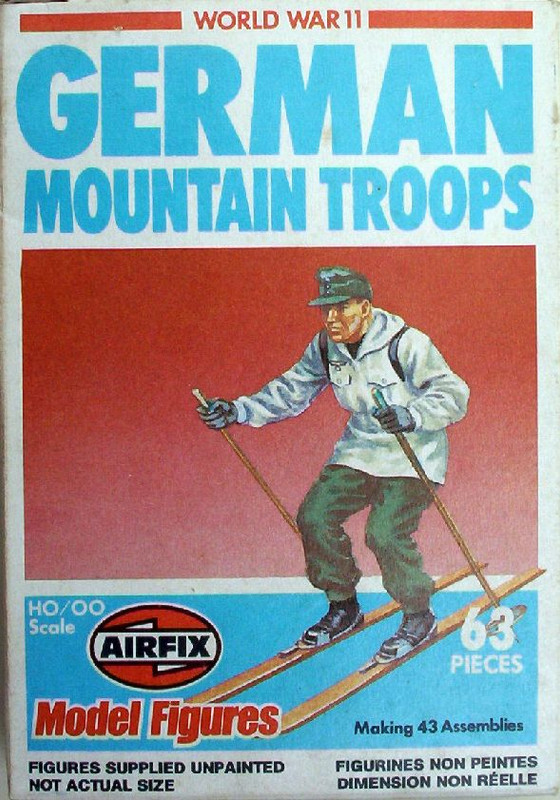 Airfix 76 WWII German Mountain Troops