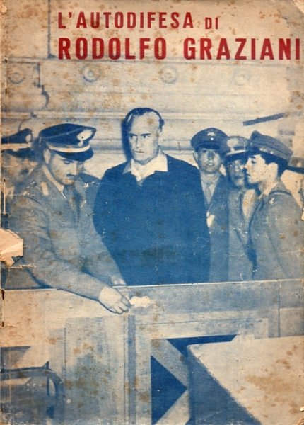 Ilustración de Graziani durante el juicio