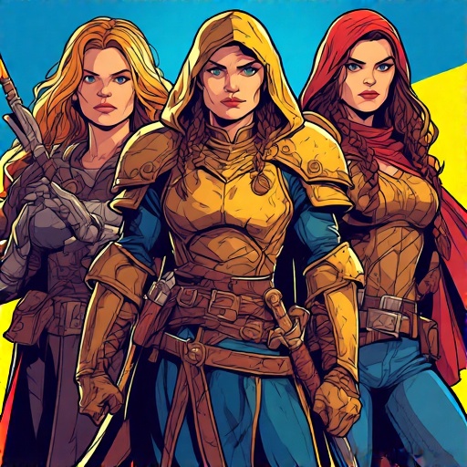 Female-strong-RPG-heroes-Creat-4