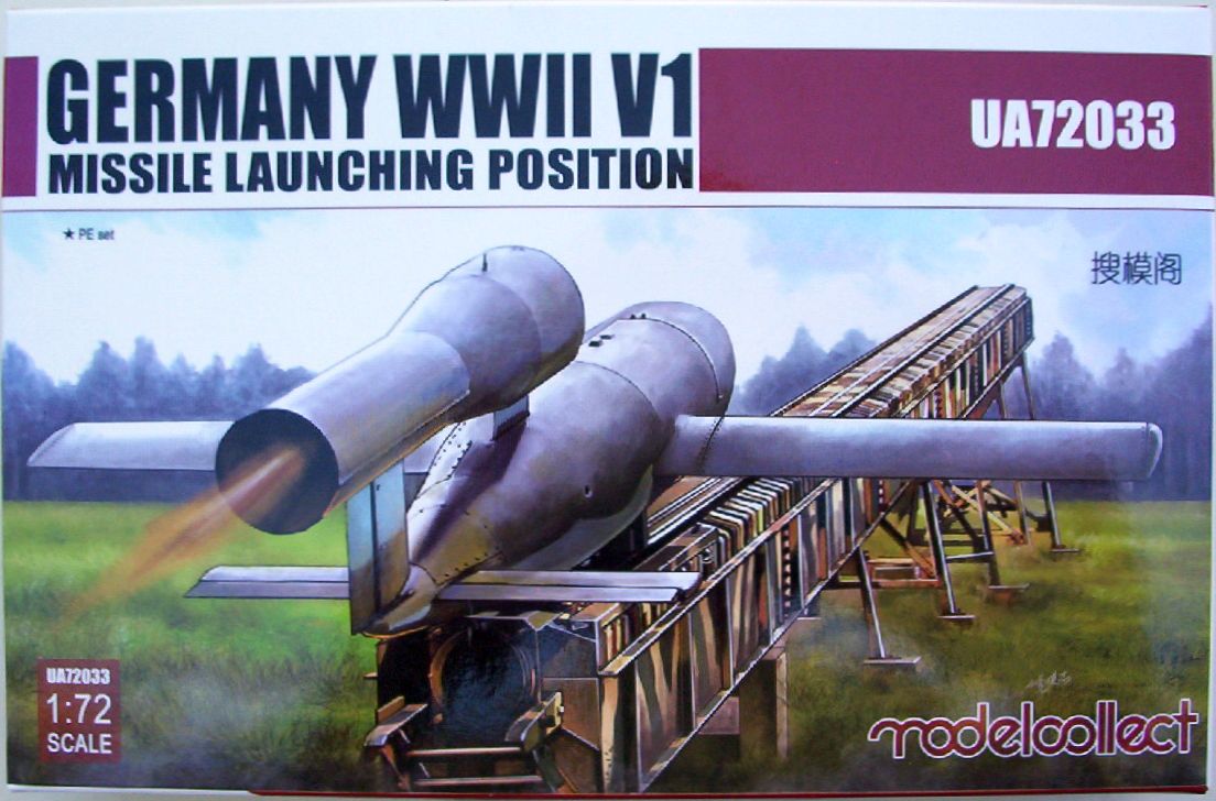 Modelcollect 72 WWII V1 Missile Launching Positi