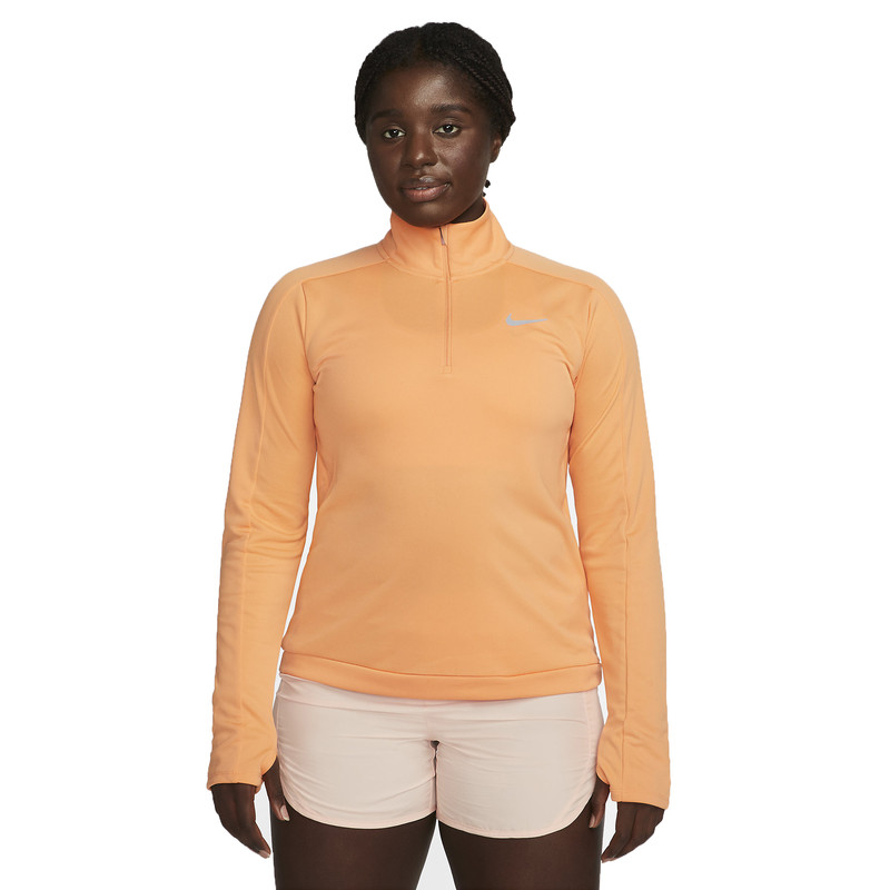 nike sportswear club fleece orange trance