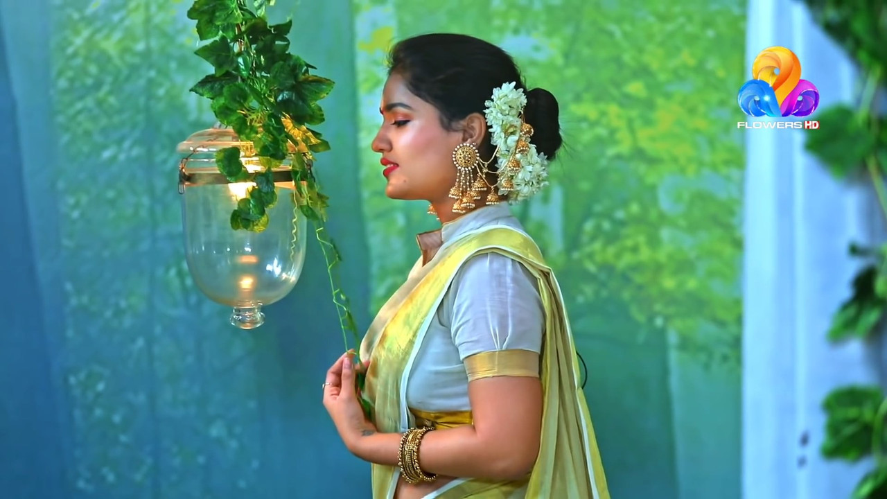 Saniya Iyappan Hot Navel in Saree.m4v_snapshot_00.32.979