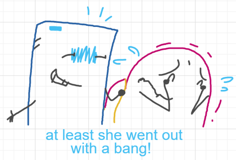 A panel from The Prime Number Few, episode eight of the Board Boards object show by Furretwalk/WalkingFurret.