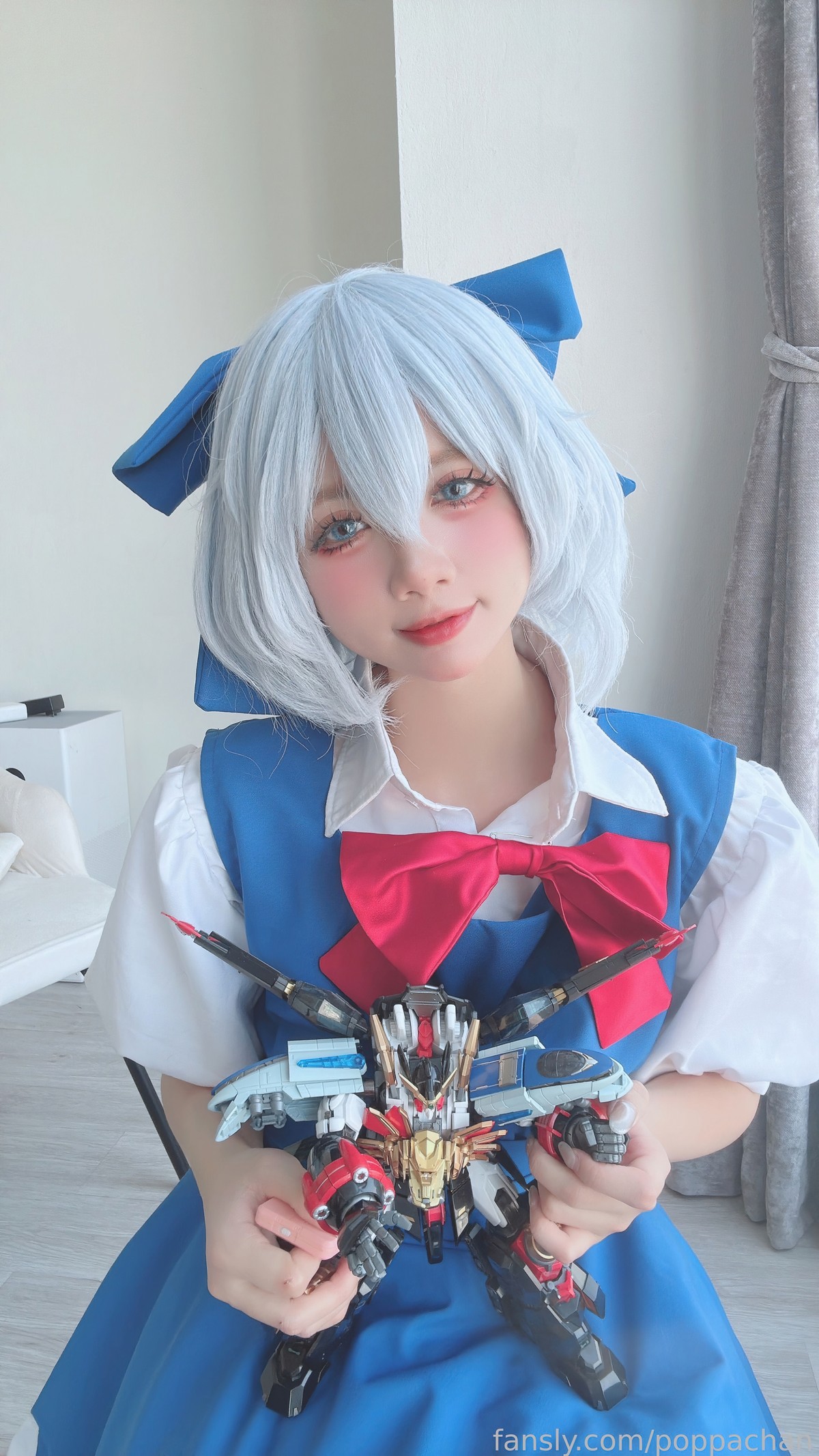 PoppaChan Cirno Cosplay (Touhou Project) – 30 Photos 182MB插图2