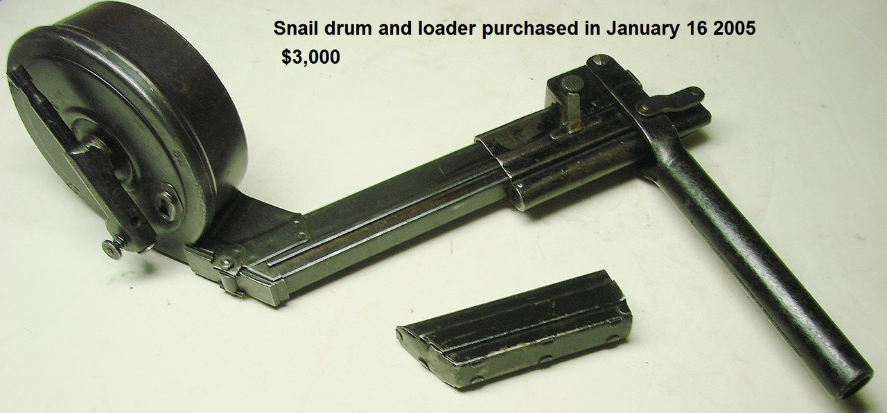 AEG TM08 with Bing magazine loader and dust cover