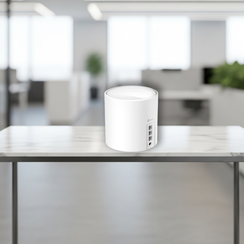 Sistema Deco X50 em um ambiente doméstico moderno