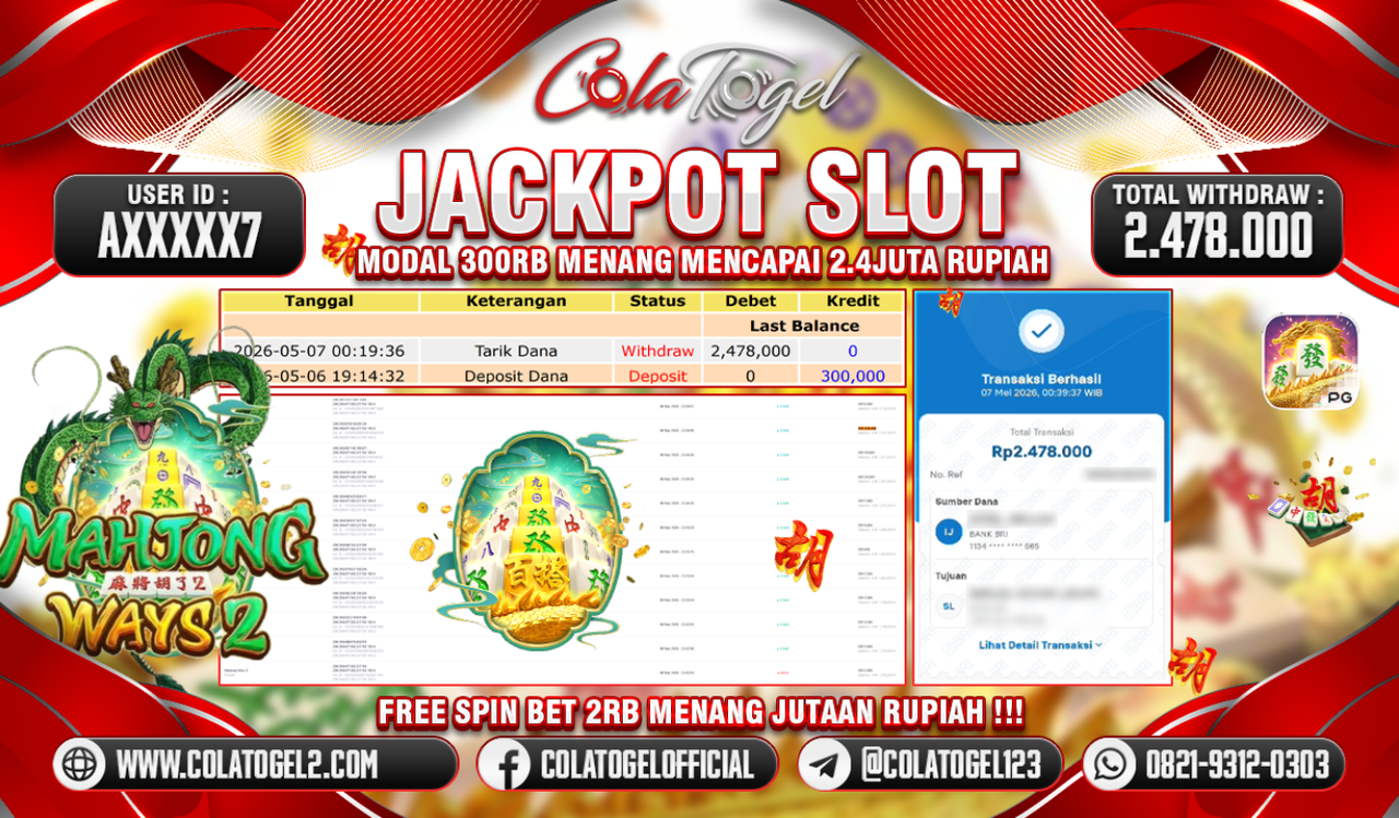 JACKPOT SLOT GACOR!!