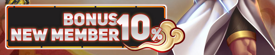 BONUS NEW MEMBER 10%<