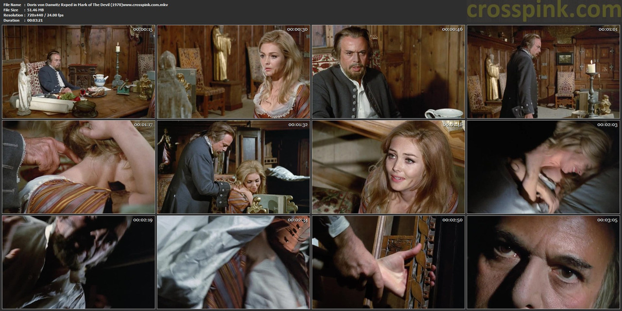 Doris von Danwitz Rxped in Mark of The Devil (1970)www.crosspink.com.mkv