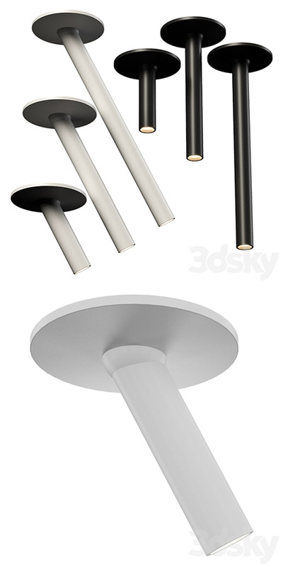 Modern LED tube spotlight