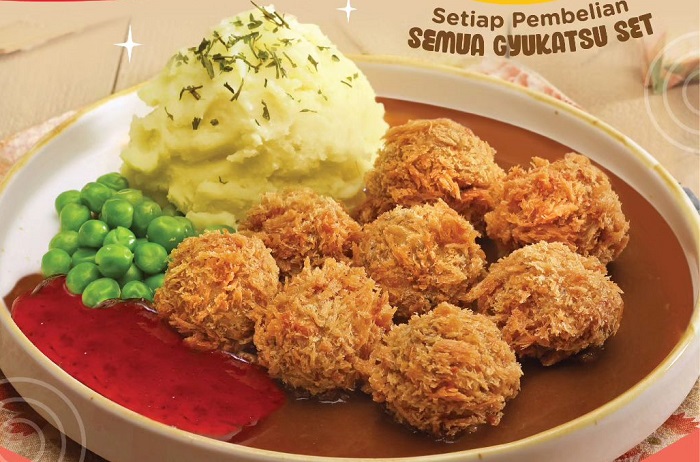 Ilustrasi menu Kimukatsu yang ditawarkan selama promo 11.11.