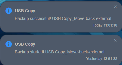 usbcopy start stop