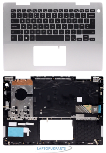 New Dell Inspiron 5482 5491 Palmrest UK English Keyboard P/N CTPK0