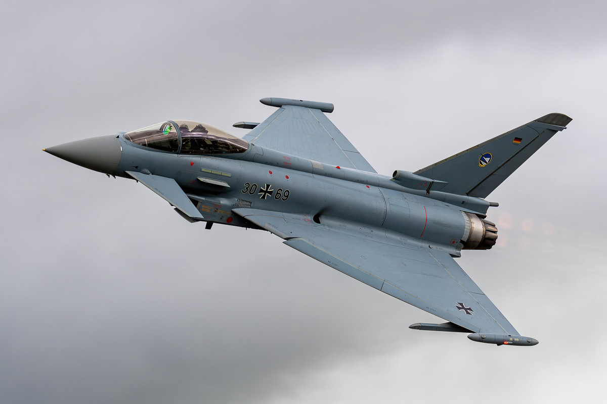 German Air Force Eurofighter Solo Display