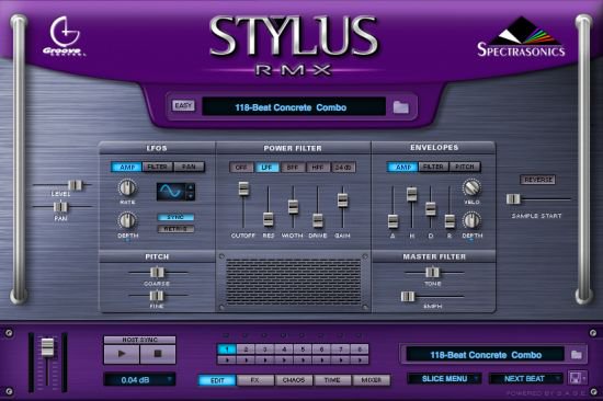 Spectrasonics Stylus RMX Software v1.9.8f Incl DATA Installer v1.7 UPDATE WiN OSX-AwZ