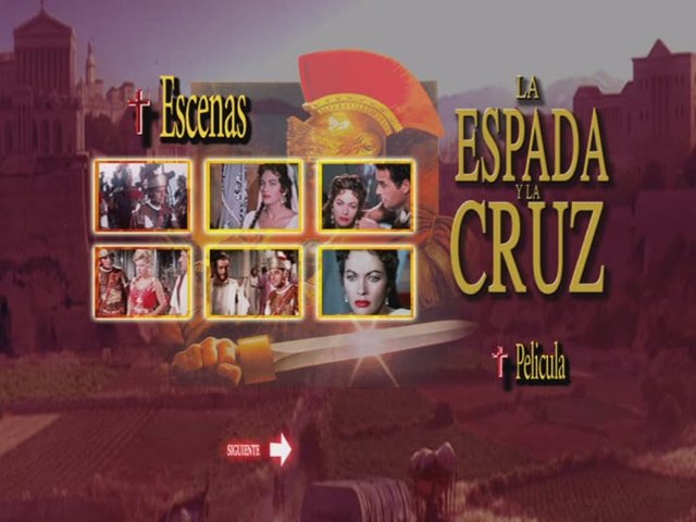 2 - La Espada y la Cruz [DVD5 Full][PAL][Castellano][Sub:Nó][Biblia][1958]