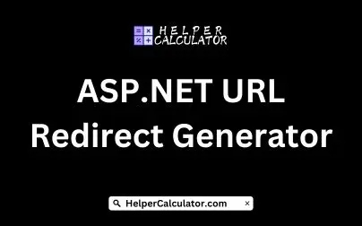 ASP.NET URL Redirect Generator