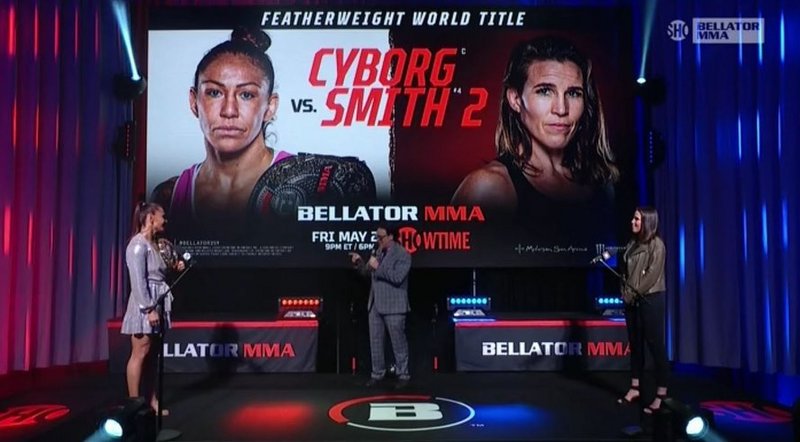 Крис Сайборг срещу Лесли Смит 2 на Bellator 259