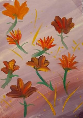 Роговой Дима 4 кл Цветы