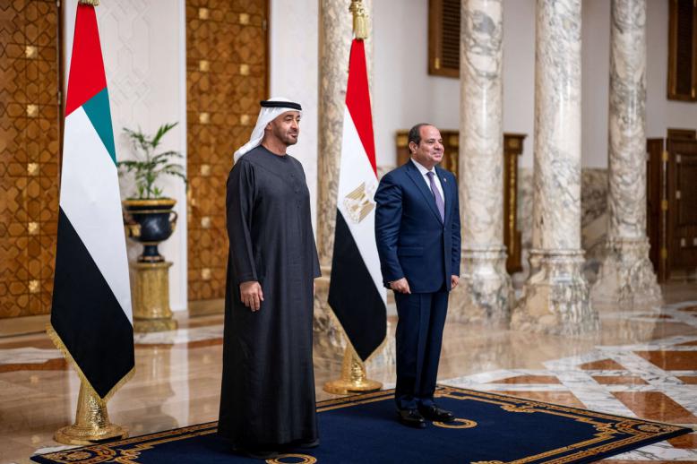 محمد بن زايد في القاهرة.. قمة مصرية إماراتية لتعزيز الشراكة ومواجهة تحديات المنطقة
